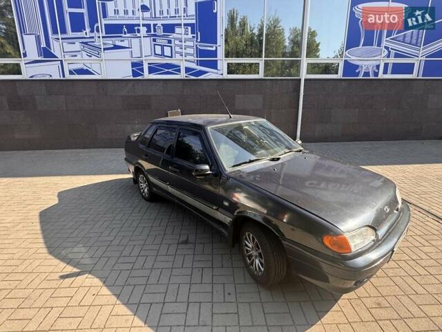 Чорний ВАЗ 2115 Самара, об'ємом двигуна 1.5 л та пробігом 100 тис. км за 1800 $, фото 1 на Automoto.ua