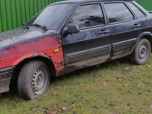 Чорний ВАЗ 2115 Самара, об'ємом двигуна 1.5 л та пробігом 270 тис. км за 750 $, фото 1 на Automoto.ua