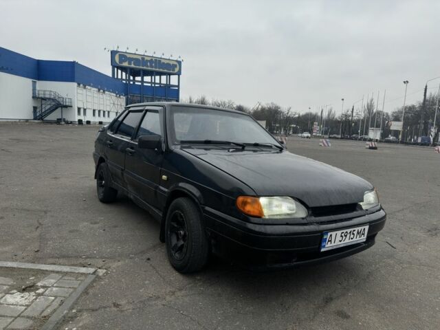 Черный ВАЗ 2115 Самара, объемом двигателя 1.5 л и пробегом 3 тыс. км за 1350 $, фото 1 на Automoto.ua