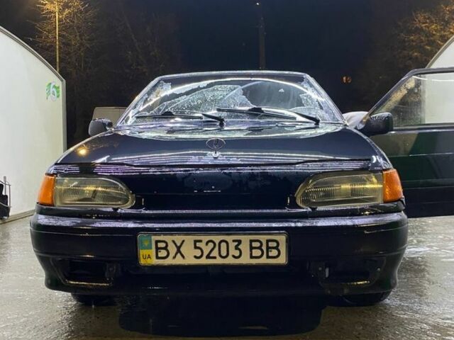 Черный ВАЗ 2115 Самара, объемом двигателя 1.5 л и пробегом 198 тыс. км за 1700 $, фото 1 на Automoto.ua