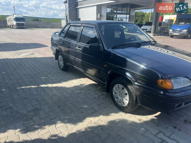 Черный ВАЗ 2115 Самара, объемом двигателя 1.5 л и пробегом 259 тыс. км за 1500 $, фото 1 на Automoto.ua