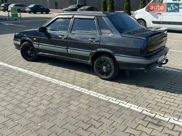 Чорний ВАЗ 2115 Самара, об'ємом двигуна 1.5 л та пробігом 185 тис. км за 2250 $, фото 1 на Automoto.ua