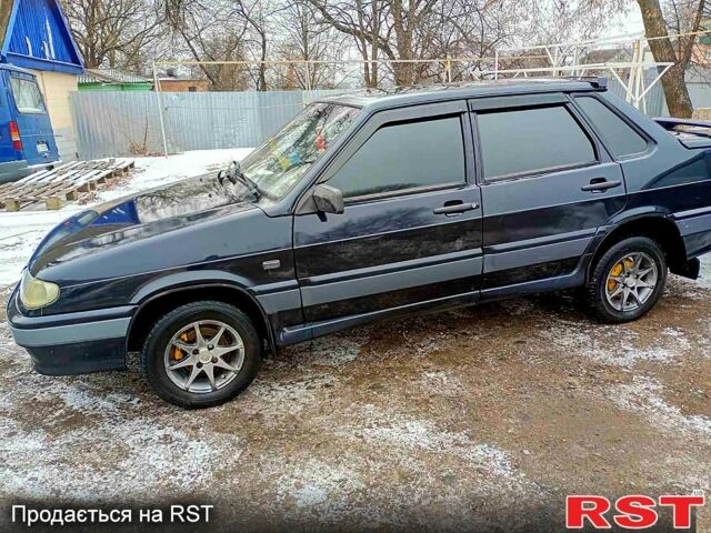 Чорний ВАЗ 2115 Самара, об'ємом двигуна 1.5 л та пробігом 220 тис. км за 2000 $, фото 1 на Automoto.ua