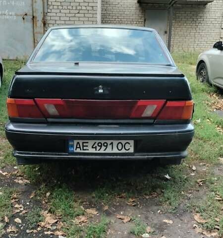 Черный ВАЗ 2115 Самара, объемом двигателя 1.5 л и пробегом 280 тыс. км за 2000 $, фото 1 на Automoto.ua