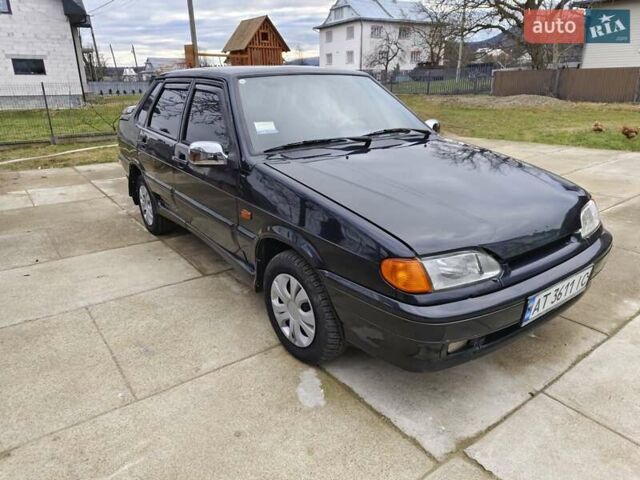 Черный ВАЗ 2115 Самара, объемом двигателя 1.5 л и пробегом 140 тыс. км за 1900 $, фото 1 на Automoto.ua