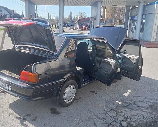Черный ВАЗ 2115 Самара, объемом двигателя 1.5 л и пробегом 50 тыс. км за 2150 $, фото 1 на Automoto.ua