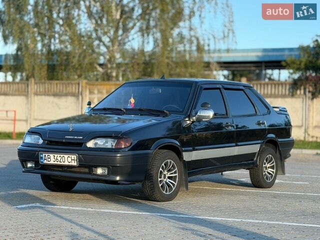 Черный ВАЗ 2115 Самара, объемом двигателя 1.5 л и пробегом 207 тыс. км за 1999 $, фото 1 на Automoto.ua