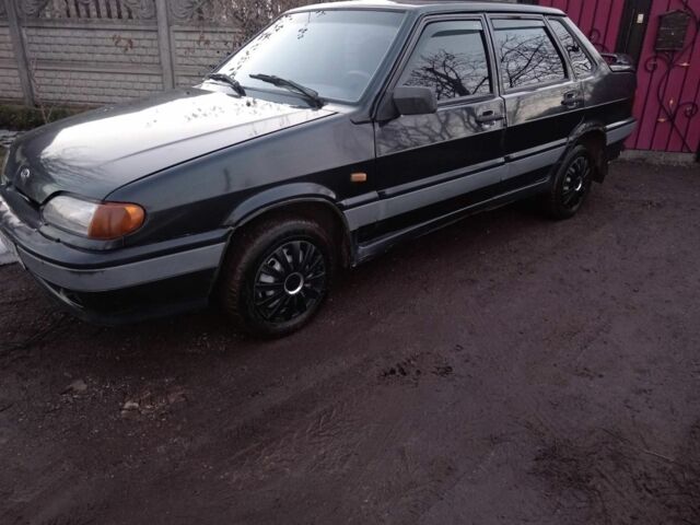 Черный ВАЗ 2115 Самара, объемом двигателя 0 л и пробегом 200 тыс. км за 800 $, фото 1 на Automoto.ua