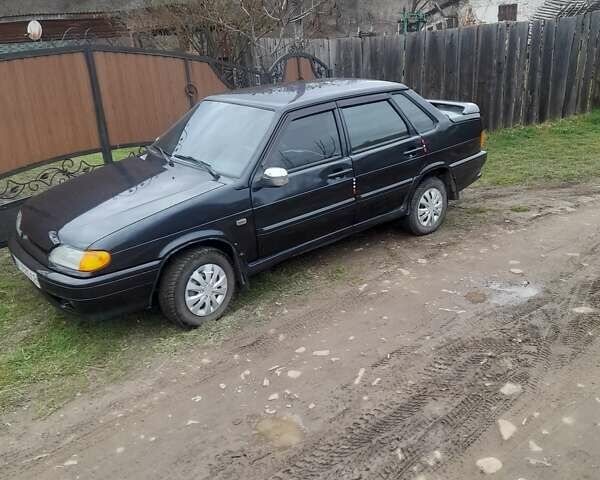 Черный ВАЗ 2115 Самара, объемом двигателя 0 л и пробегом 168 тыс. км за 1700 $, фото 1 на Automoto.ua