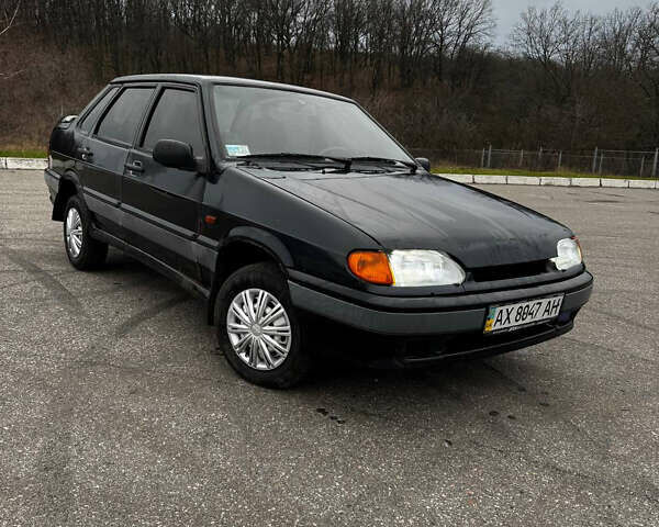 Чорний ВАЗ 2115 Самара, об'ємом двигуна 1.5 л та пробігом 206 тис. км за 1000 $, фото 1 на Automoto.ua