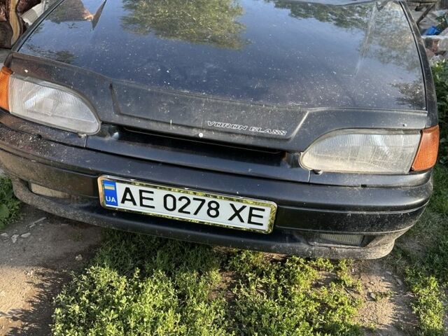 Черный ВАЗ 2115 Самара, объемом двигателя 1.5 л и пробегом 317 тыс. км за 2200 $, фото 1 на Automoto.ua
