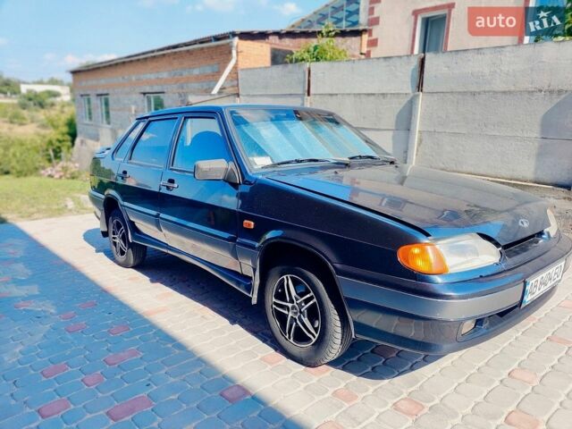 Чорний ВАЗ 2115 Самара, об'ємом двигуна 1.5 л та пробігом 120 тис. км за 2100 $, фото 1 на Automoto.ua