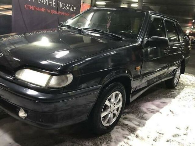 Чорний ВАЗ 2115 Самара, об'ємом двигуна 1.5 л та пробігом 129 тис. км за 2300 $, фото 1 на Automoto.ua