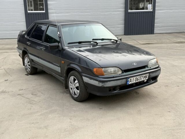 Чорний ВАЗ 2115 Самара, об'ємом двигуна 1.5 л та пробігом 200 тис. км за 999 $, фото 1 на Automoto.ua