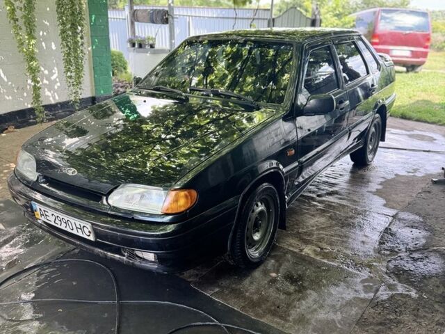 Черный ВАЗ 2115 Самара, объемом двигателя 1.6 л и пробегом 295 тыс. км за 2001 $, фото 1 на Automoto.ua