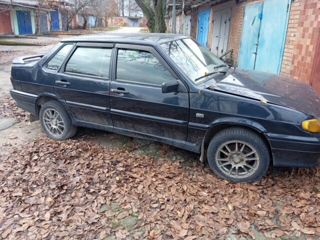 Черный ВАЗ 2115 Самара, объемом двигателя 0 л и пробегом 150 тыс. км за 800 $, фото 1 на Automoto.ua