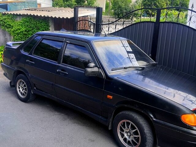 Чорний ВАЗ 2115 Самара, об'ємом двигуна 1.5 л та пробігом 0 тис. км за 1250 $, фото 1 на Automoto.ua