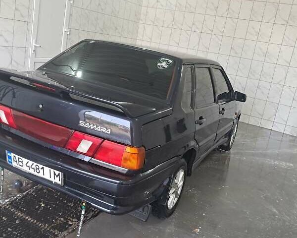 Чорний ВАЗ 2115 Самара, об'ємом двигуна 1.6 л та пробігом 175 тис. км за 2599 $, фото 1 на Automoto.ua