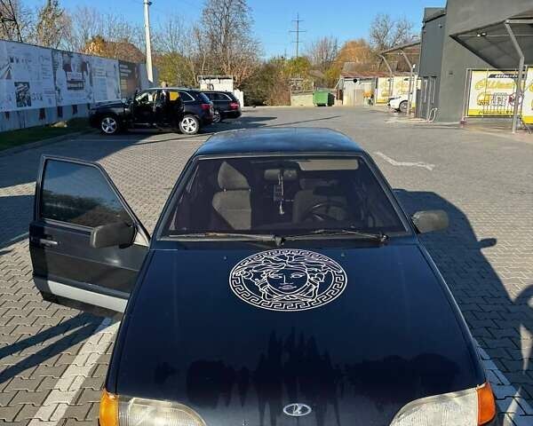 Черный ВАЗ 2115 Самара, объемом двигателя 1.6 л и пробегом 335 тыс. км за 1300 $, фото 1 на Automoto.ua