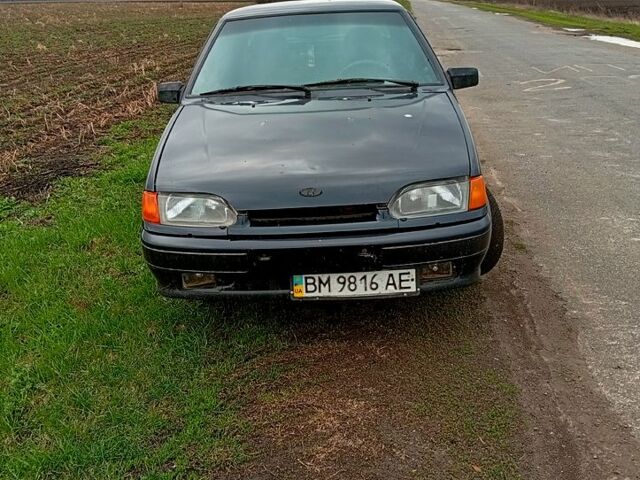 Чорний ВАЗ 2115 Самара, об'ємом двигуна 1.5 л та пробігом 188 тис. км за 1600 $, фото 1 на Automoto.ua