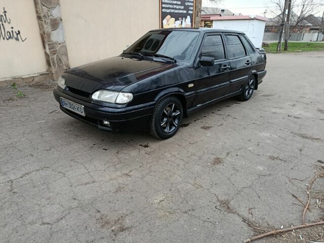 Чорний ВАЗ 2115 Самара, об'ємом двигуна 1.6 л та пробігом 280 тис. км за 1241 $, фото 1 на Automoto.ua