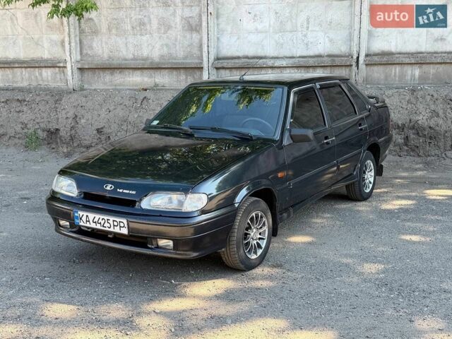 Чорний ВАЗ 2115 Самара, об'ємом двигуна 1.6 л та пробігом 150 тис. км за 1950 $, фото 1 на Automoto.ua