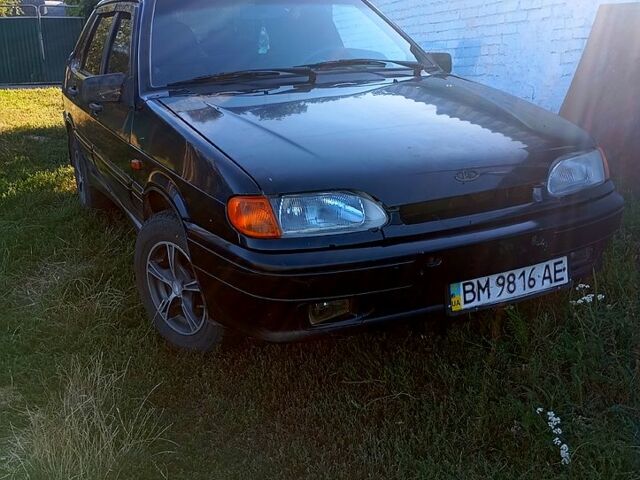 Черный ВАЗ 2115 Самара, объемом двигателя 1.5 л и пробегом 1380 тыс. км за 1600 $, фото 1 на Automoto.ua