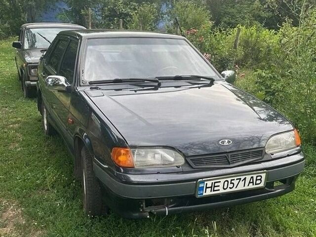 Чорний ВАЗ 2115 Самара, об'ємом двигуна 1.5 л та пробігом 192 тис. км за 1900 $, фото 1 на Automoto.ua