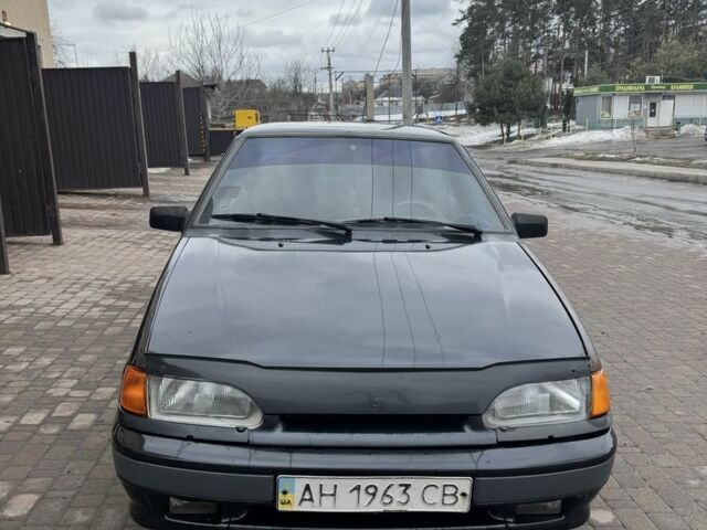 Чорний ВАЗ 2115 Самара, об'ємом двигуна 1.6 л та пробігом 200 тис. км за 1450 $, фото 1 на Automoto.ua