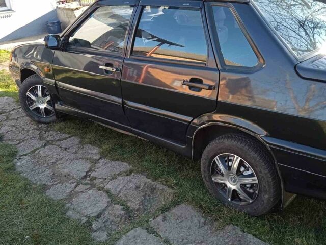 Черный ВАЗ 2115 Самара, объемом двигателя 1.6 л и пробегом 142 тыс. км за 2503 $, фото 1 на Automoto.ua