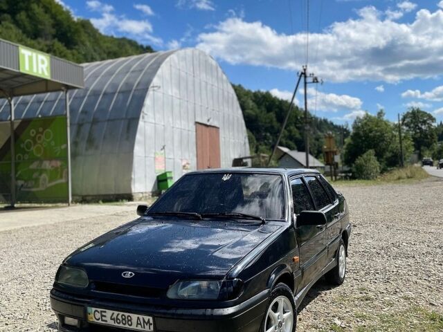 Чорний ВАЗ 2115 Самара, об'ємом двигуна 1.6 л та пробігом 200 тис. км за 999 $, фото 1 на Automoto.ua
