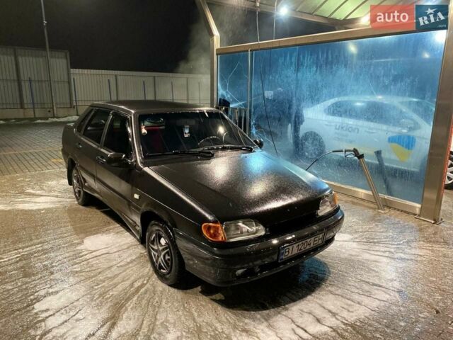 Чорний ВАЗ 2115 Самара, об'ємом двигуна 1.6 л та пробігом 236 тис. км за 2100 $, фото 1 на Automoto.ua