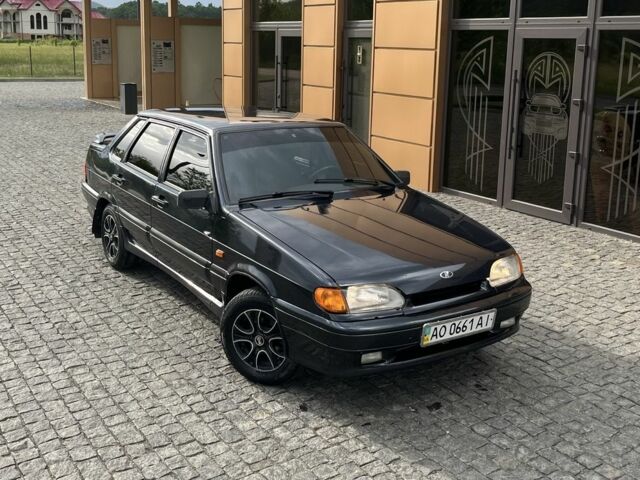 Чорний ВАЗ 2115 Самара, об'ємом двигуна 1.5 л та пробігом 120 тис. км за 2100 $, фото 1 на Automoto.ua