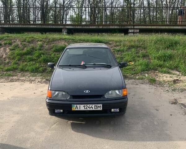 Черный ВАЗ 2115 Самара, объемом двигателя 1.6 л и пробегом 175 тыс. км за 2350 $, фото 1 на Automoto.ua
