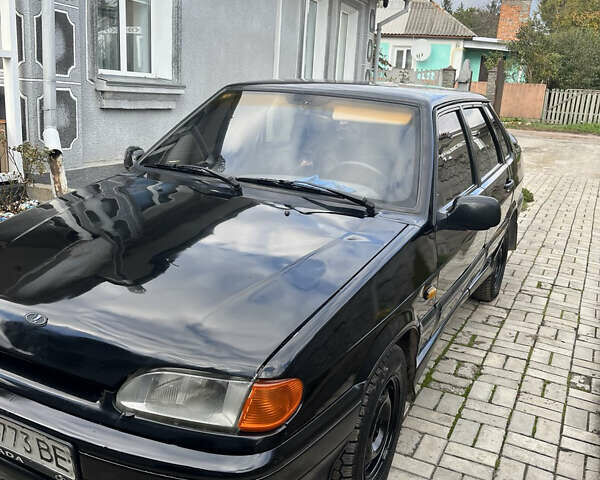 Чорний ВАЗ 2115 Самара, об'ємом двигуна 1.6 л та пробігом 250 тис. км за 1750 $, фото 1 на Automoto.ua