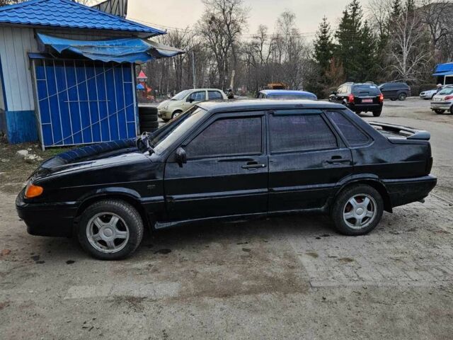 Чорний ВАЗ 2115 Самара, об'ємом двигуна 1.5 л та пробігом 200 тис. км за 1250 $, фото 1 на Automoto.ua