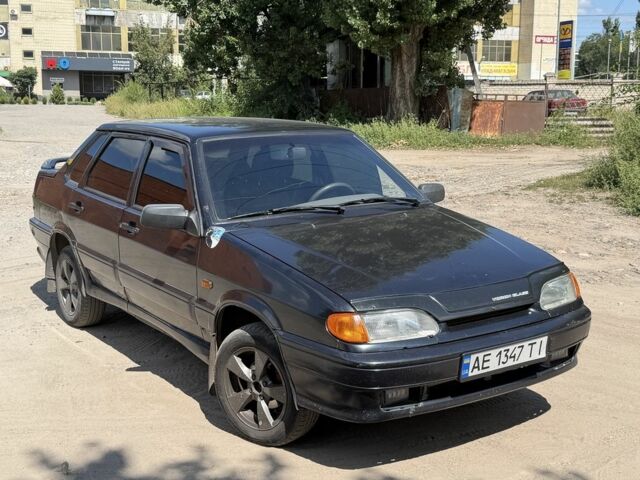 Чорний ВАЗ 2115 Самара, об'ємом двигуна 1.6 л та пробігом 250 тис. км за 799 $, фото 1 на Automoto.ua