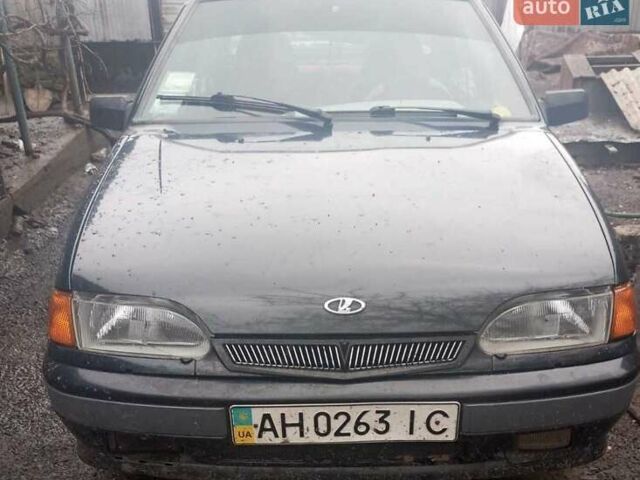 Черный ВАЗ 2115 Самара, объемом двигателя 1.6 л и пробегом 300 тыс. км за 1502 $, фото 1 на Automoto.ua