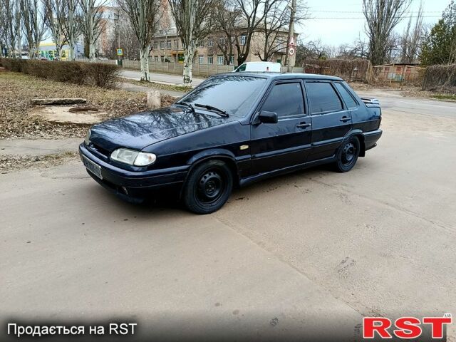 Черный ВАЗ 2115 Самара, объемом двигателя 1.6 л и пробегом 280 тыс. км за 1360 $, фото 1 на Automoto.ua