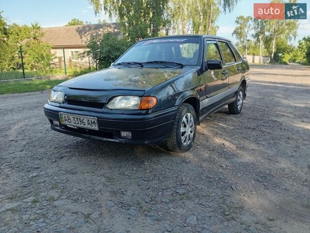 Чорний ВАЗ 2115 Самара, об'ємом двигуна 1.6 л та пробігом 290 тис. км за 1350 $, фото 1 на Automoto.ua