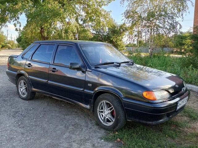 Чорний ВАЗ 2115 Самара, об'ємом двигуна 1.6 л та пробігом 167 тис. км за 2300 $, фото 1 на Automoto.ua