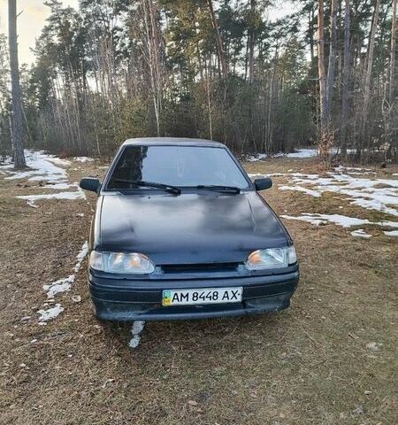 Черный ВАЗ 2115 Самара, объемом двигателя 1.6 л и пробегом 163 тыс. км за 1650 $, фото 1 на Automoto.ua