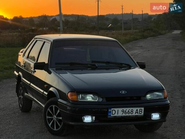 Чорний ВАЗ 2115 Самара, об'ємом двигуна 1.6 л та пробігом 200 тис. км за 1900 $, фото 1 на Automoto.ua