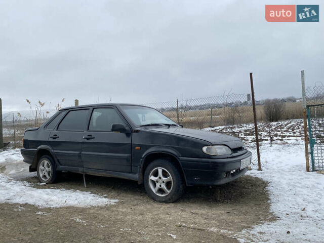 Чорний ВАЗ 2115 Самара, об'ємом двигуна 1.6 л та пробігом 230 тис. км за 1623 $, фото 1 на Automoto.ua
