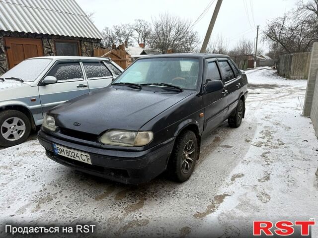 Черный ВАЗ 2115 Самара, объемом двигателя 1.6 л и пробегом 0 тыс. км за 1250 $, фото 1 на Automoto.ua