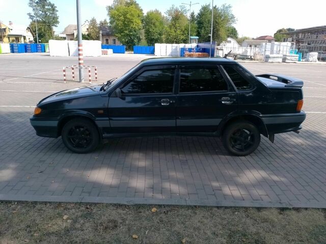 Черный ВАЗ 2115 Самара, объемом двигателя 1.6 л и пробегом 96 тыс. км за 1800 $, фото 1 на Automoto.ua