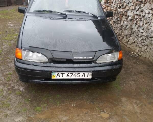 Черный ВАЗ 2115 Самара, объемом двигателя 1.5 л и пробегом 315 тыс. км за 1350 $, фото 1 на Automoto.ua