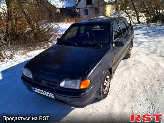 Черный ВАЗ 2115 Самара, объемом двигателя 1.6 л и пробегом 0 тыс. км за 1000 $, фото 1 на Automoto.ua