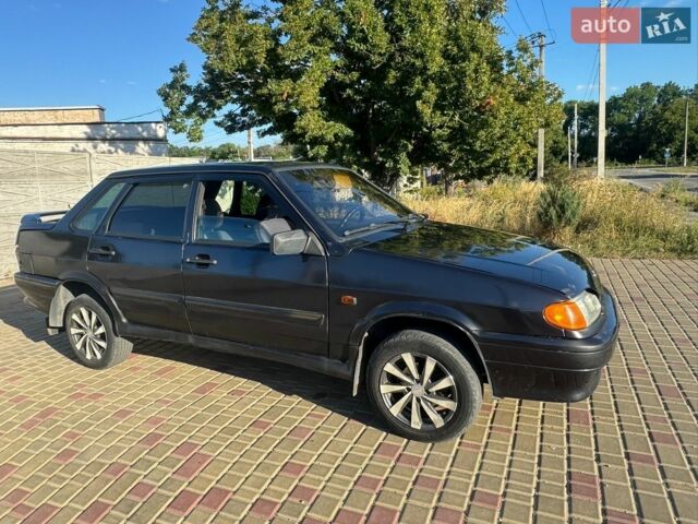 Чорний ВАЗ 2115 Самара, об'ємом двигуна 1.6 л та пробігом 371 тис. км за 1830 $, фото 1 на Automoto.ua