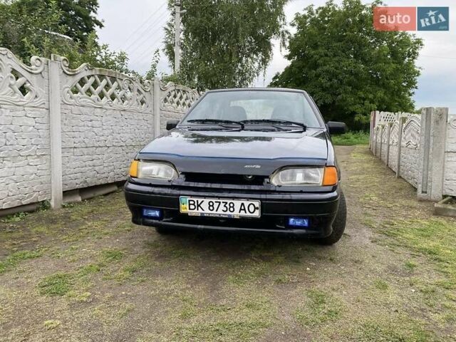 Черный ВАЗ 2115 Самара, объемом двигателя 1.6 л и пробегом 138 тыс. км за 1600 $, фото 1 на Automoto.ua